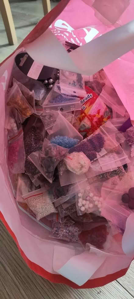 Photo of free Large selection of beads (Carnew) #1