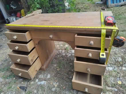Photo of free Pine desk (Pensford BS39) #2