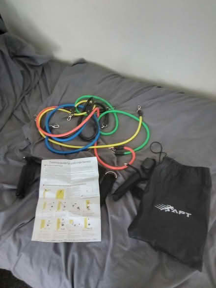 Photo of free Resistance bands set (Ashton-under-Lyne OL7) #1