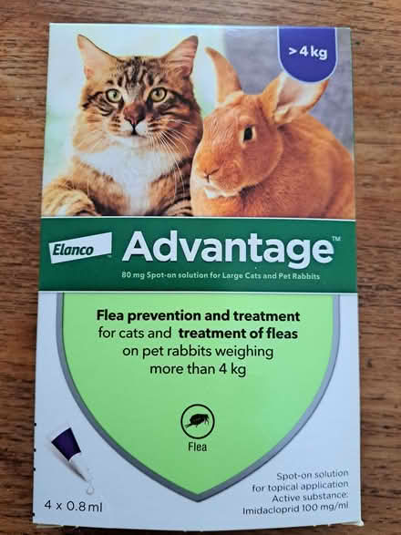 Photo of free Flea medication, for cat or rabbit (Penzance TR18) #1