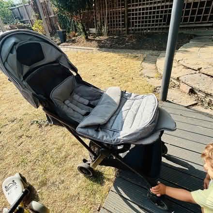 Photo of free pushchair rain cover and footmuff (Morden SM4) #4