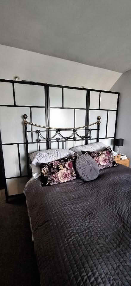 Photo of free Metal Double Bed (Lion Gate TW9) #1