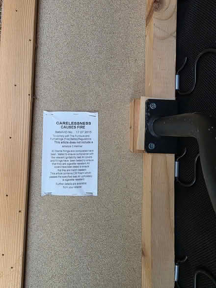 Photo of free Cream sofa (Wickford SS12) #3