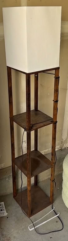 Photo of Shelved Standing Lamp (West Oakland) #1