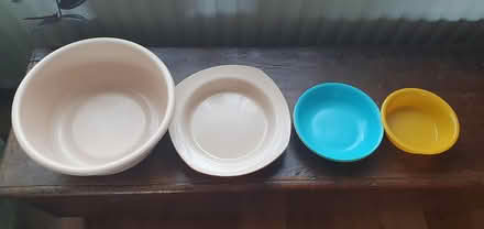 Photo of free Tuperware washing up bowl and bowls (Sharpthorne RH19) #1