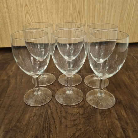 Photo of free 6 x wine glasses (Garden City OX5) #1