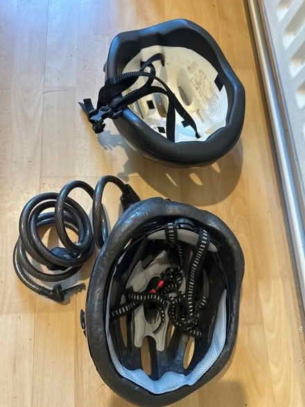 Photo of free Cycle helmets and combo lock (Cringleford NR4) #2