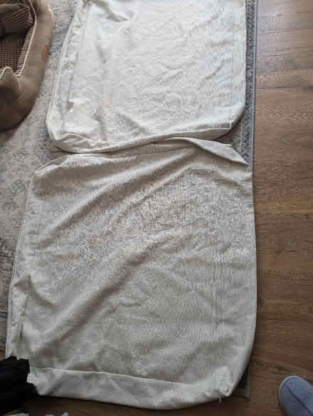 Photo of free 2 very large cushions covers (Grangeway area NN10) #2