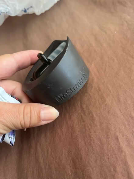 Photo of free Lid for LifeStraw (Winter Hill) #2