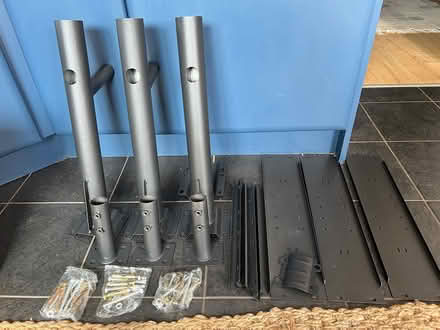 Photo of free Metal exterior brackets / flag pole (Bromsgrove B61) #1