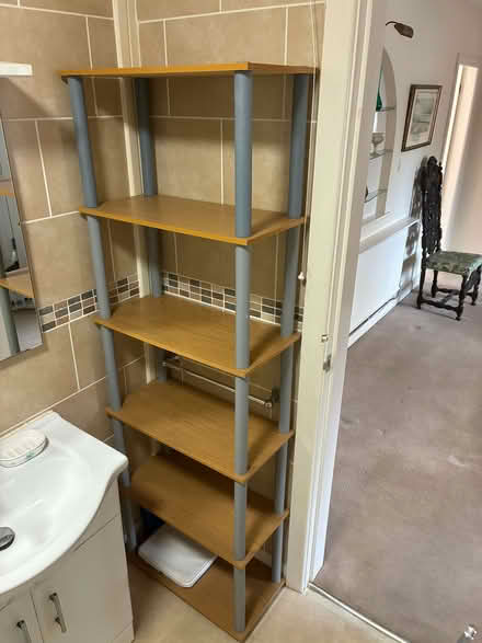 Photo of free Tall shelving unit (Great Boughton CH3) #1
