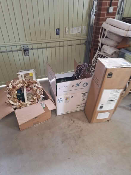Photo of free Two boxes Christmas decorations (Smarden) #1