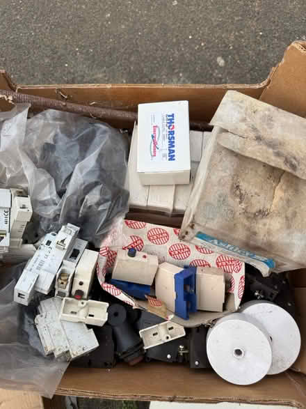Photo of free electrical odds - screws boxes etc (Croydon. CR2 9) #2
