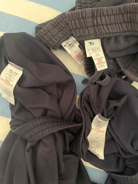 Photo of free 4 pairs of navy PE shorts (Colchester CO3) #2