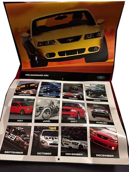 Photo of free 2003 Ford Performance calendars (UWS 97St & West End Ave) #1