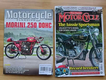 Photo of free 2 Classic Motorcycle Magazines (Haldens AL7) #1
