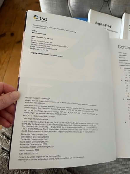Photo of free Project Management Books (Mitcham CR4) #4
