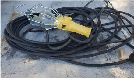 Photo of free AC plugin work light & cord (Walnut creek) #1