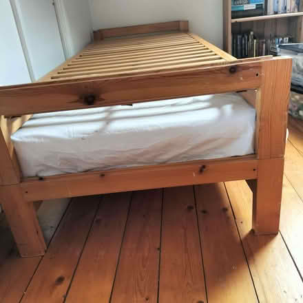 Photo of free Pair of stacking single beds 3' wide. (Moortown LS17) #4