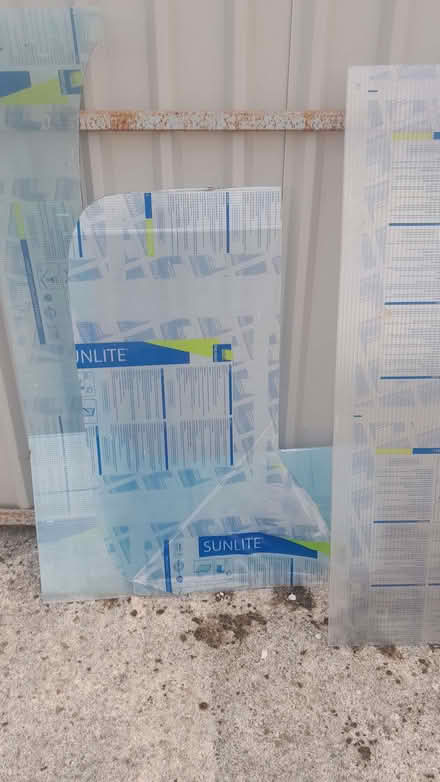 Photo of free Polycarbonate sheets - unused (Combe Down BA2) #1