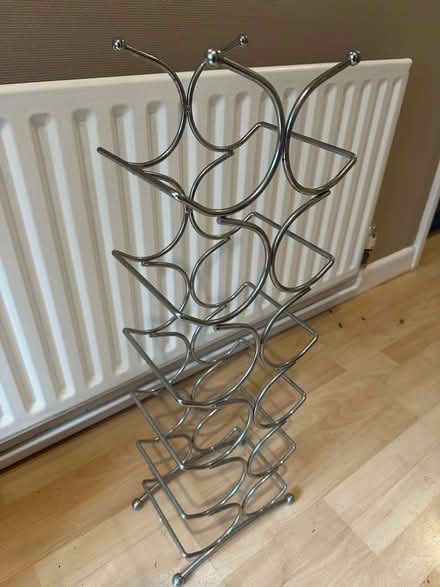Photo of free Chrome wine rack (Cringleford NR4) #1