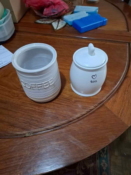 Photo of free Coffee and tea canisters (St Helens TN34) #1