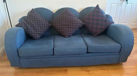 Photo of free Couch 3seater and 2 armchairs (Naul, Co Dublin) #3