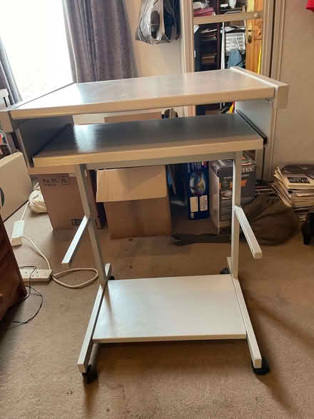 Photo of free Super sturdy mobile computer stand/desk. (North Finchley N12) #4