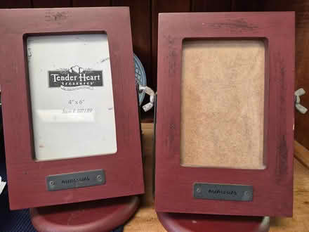 Photo of free 2 standing photo frames (54 Herries East Toowoomba) #1