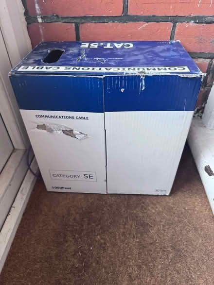 Photo of free Reel of cat 5e Ethernet cable (KT3 New Malden) #1