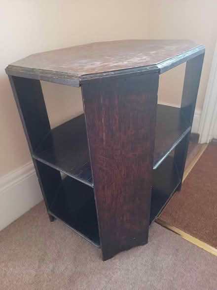 Photo of free Wooden Unit with Octagonal top (Wellingborough NN8 5) #3