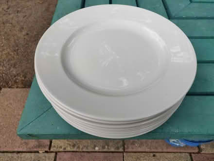 Photo of free 10 dinner plates (Fleet GU52) #1