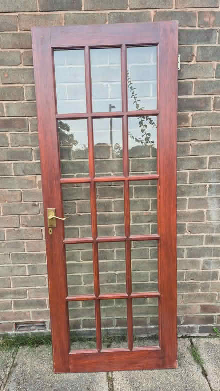 Photo of free Wood and glass internal door (Romiley SK6) #1