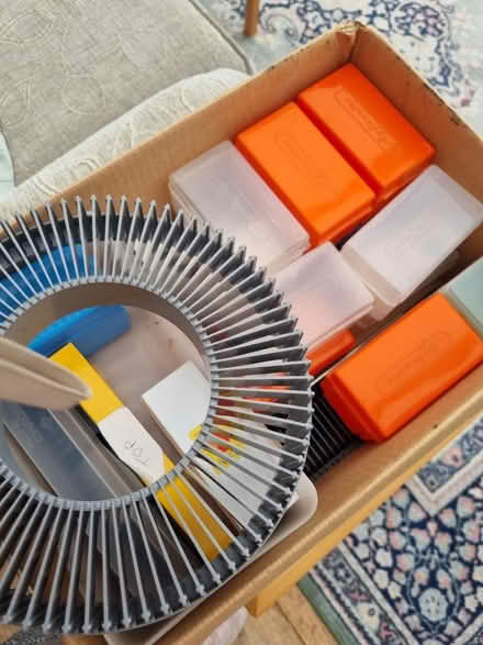 Photo of free Empty boxes for slides (meadowhead) #1