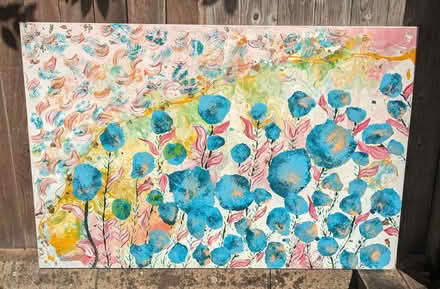 Photo of free Canvas Flowers Painting. (Lipson PL4) #1