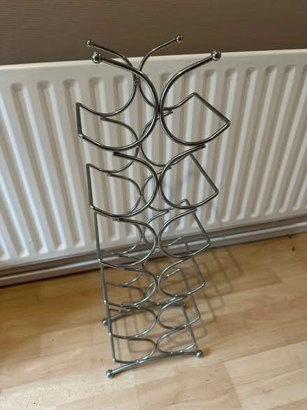 Photo of free Chrome wine rack (Cringleford NR4) #2