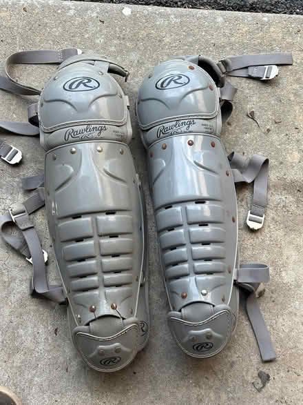 Photo of free Baseball Catcher Leg Guards (Brookeville) #1