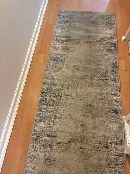Photo of free X2 grey hallway runners (HA9) #1