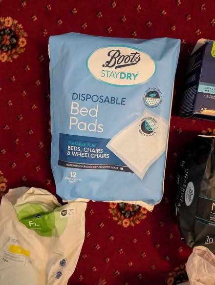 Photo of free Men's disposable continence products (Skerton LA1) #3