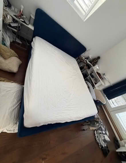 Photo of free Blue next king size bed (Fulham Palace Rd SW6) #2