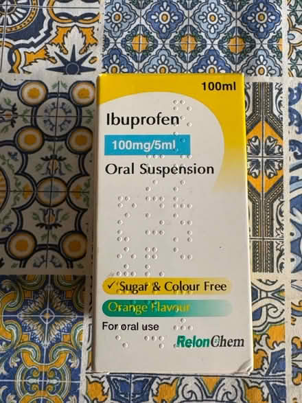 Photo of free Liquid Ibuprofen - SE26 (Sydenham, SE26) #1