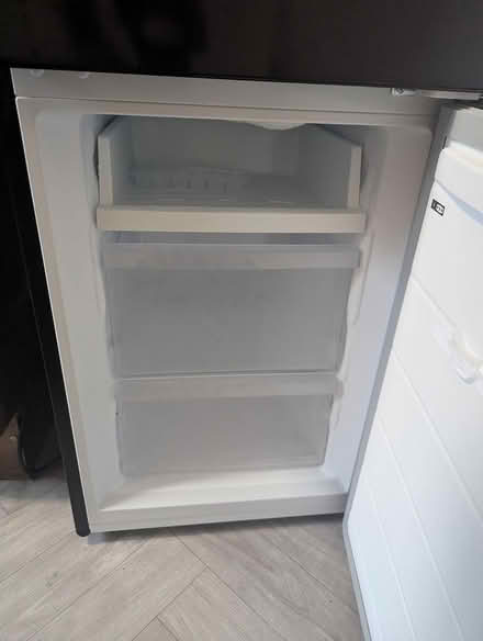 Photo of free Fridge Freezer Bush M47150FFB Black (EH8 9BT) #4
