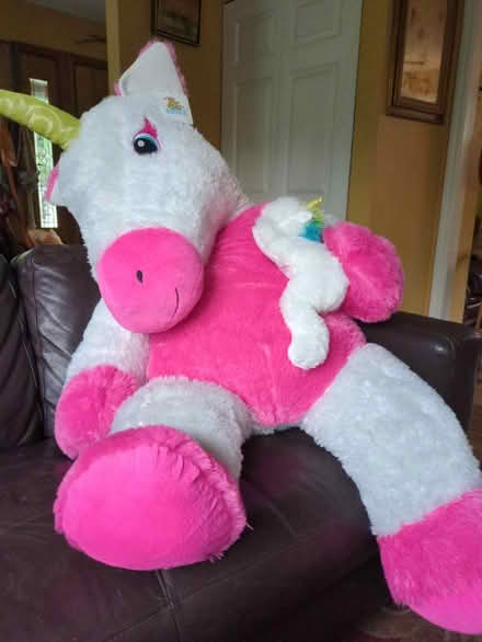 Photo of free New Huge unicorn w baby about 5 ft (Leonardo/Middletown) #1