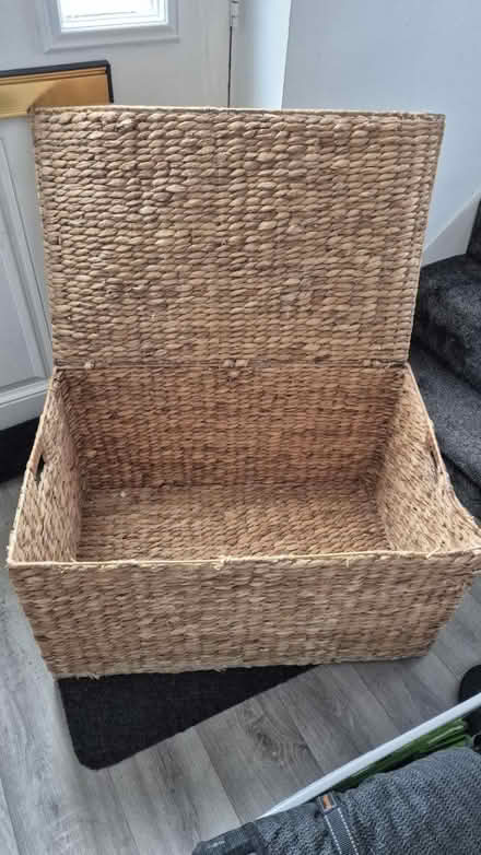 Photo of free Large Wicker basket (Horsley Woodhouse DE7) #2