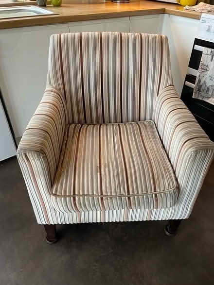 Photo of free Striped Easy Chair (Little Doward HR9) #1