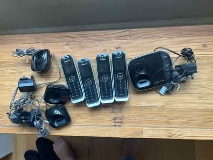 Photo of free Panasonic phone set (RH5 Forest Green) #1