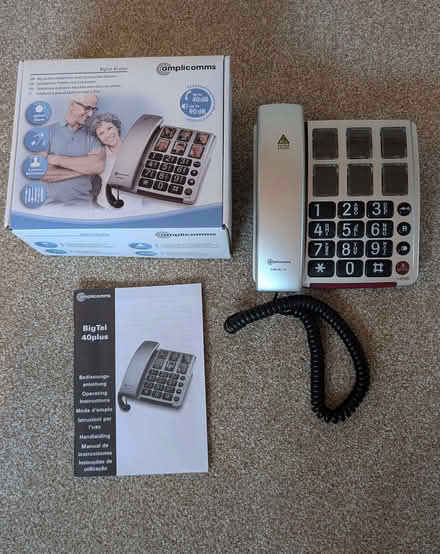 Photo of free Landline extra loud telephone (Thimble End B76) #1