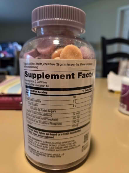 Photo of free Calcium Gummies (Schaumburg & Barrington Rds) #3