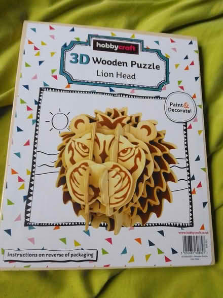 Photo of free New Wooden lion puzzle (Killamarsh S21) #1