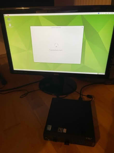 Photo of free Lenovo Mini Desktop PC and Monitor (Harrogate HG3) #1